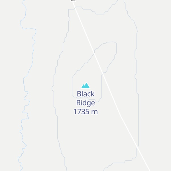 Map of Black Ridge