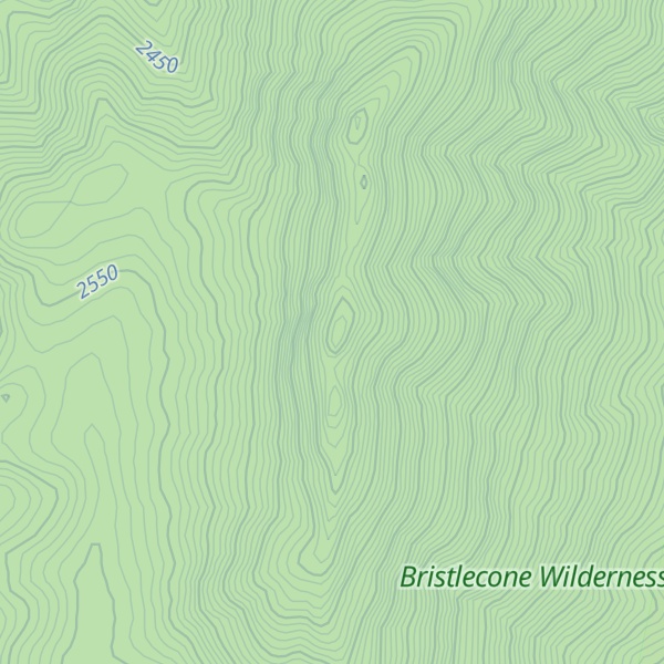 Map of Heusser Mountain