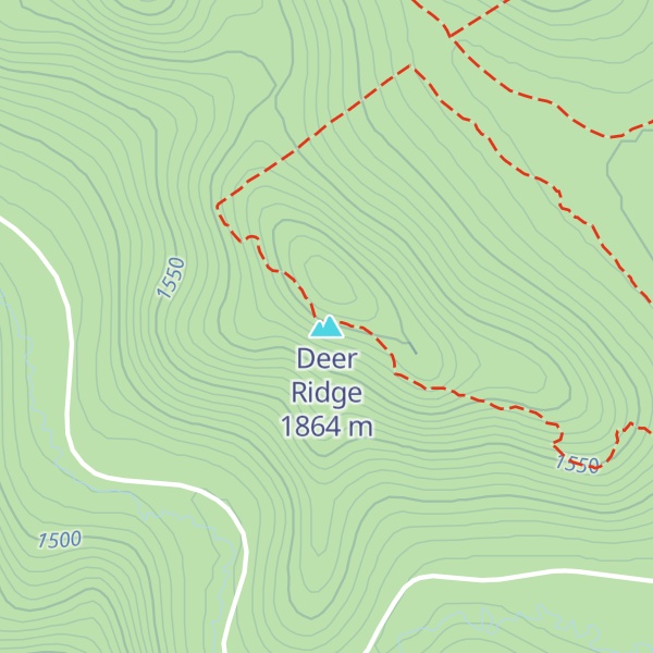 Map of Deer Ridge