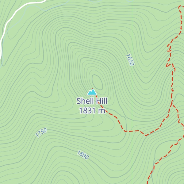 Map of Shell Hill