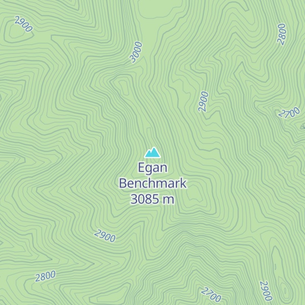 Map of Egan Benchmark