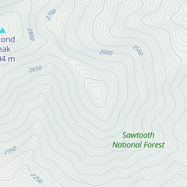Map of First Peak