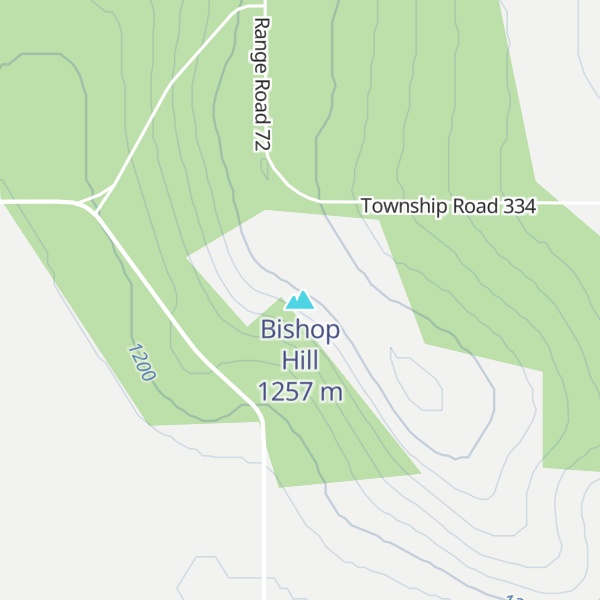 Map of Bishop Hill
