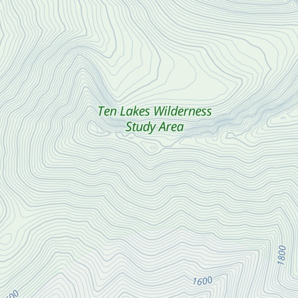 Map of Mount Barnaby