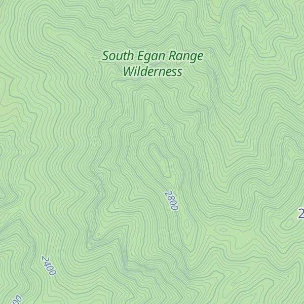 Map of Sawmill Peak
