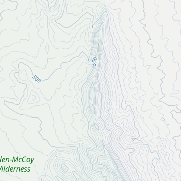 Map of Arica Mountain