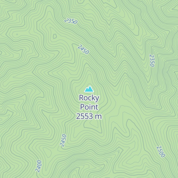 Map of Rocky Point