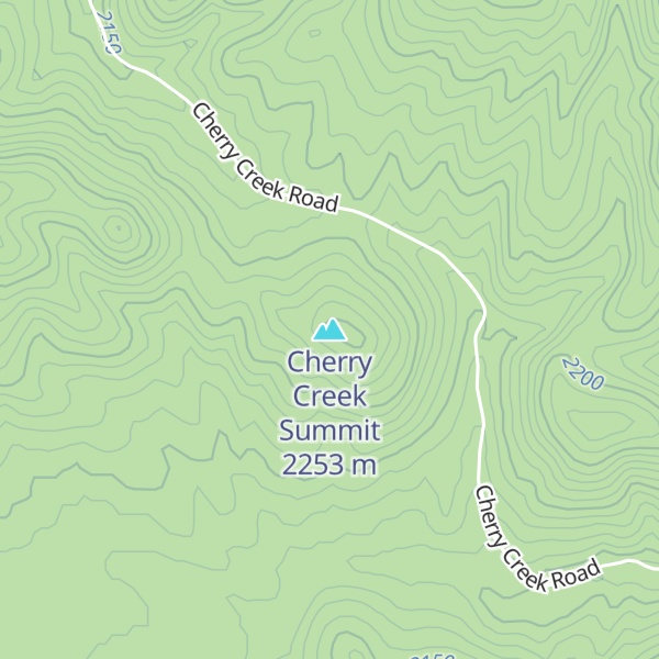 Map of Cherry Creek Summit