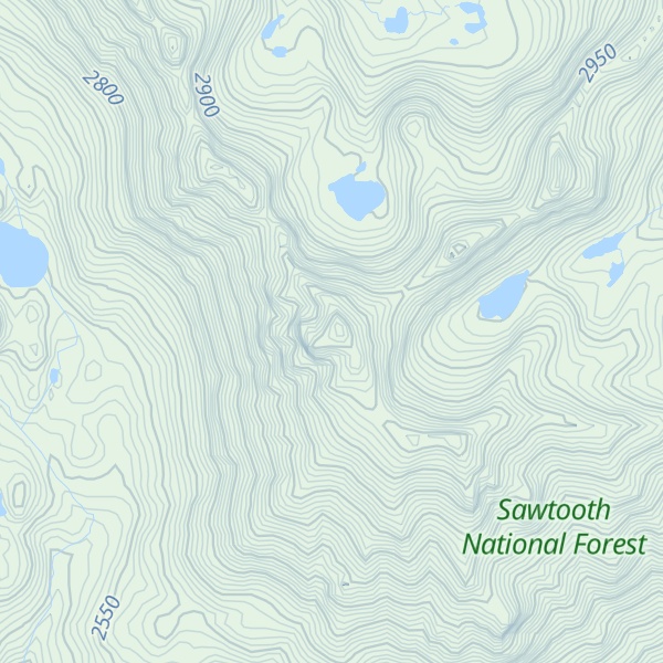 Map of Perfect Peak