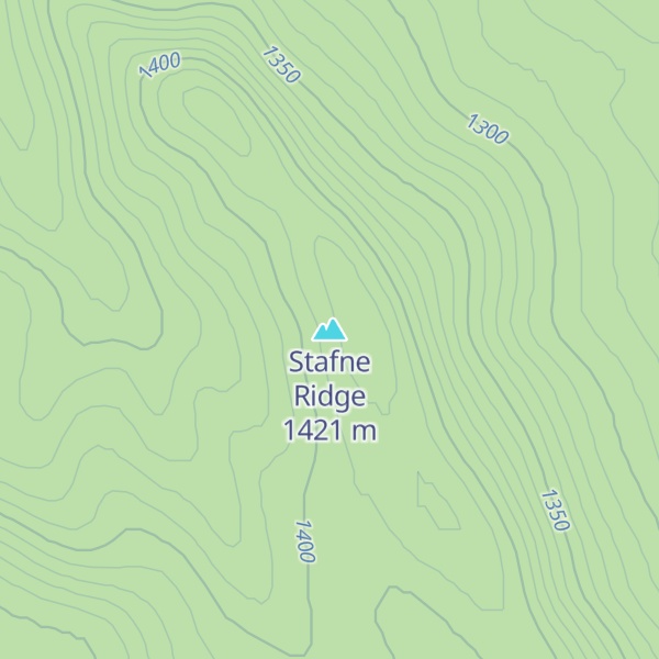 Map of Stafne Ridge