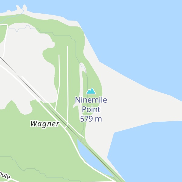 Map of Ninemile Point