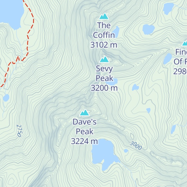 Map of The Arrowhead