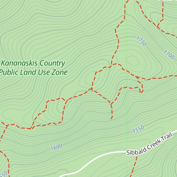 Map of Horton Ridge