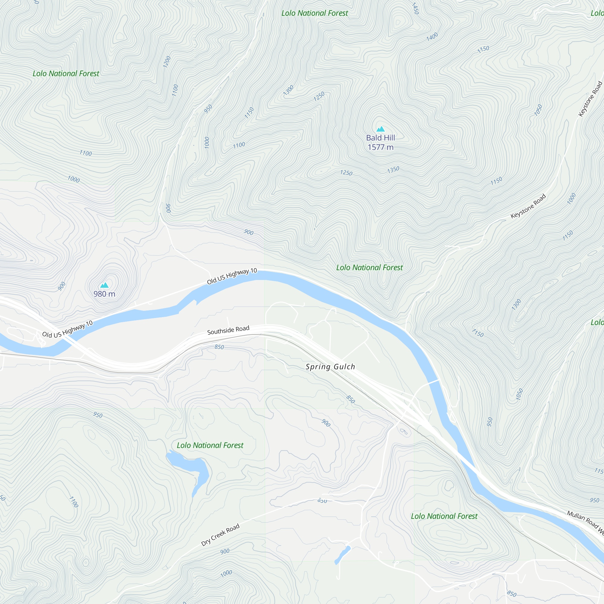 Sheep Mountain Lodge map