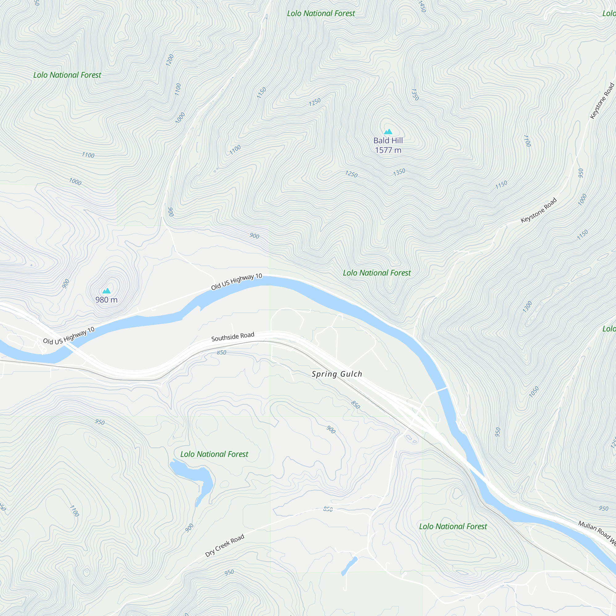 Sheep Mountain Lodge map
