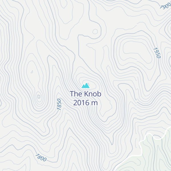 Map of The Knob