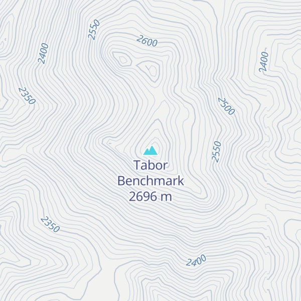 Map of Tabor Benchmark