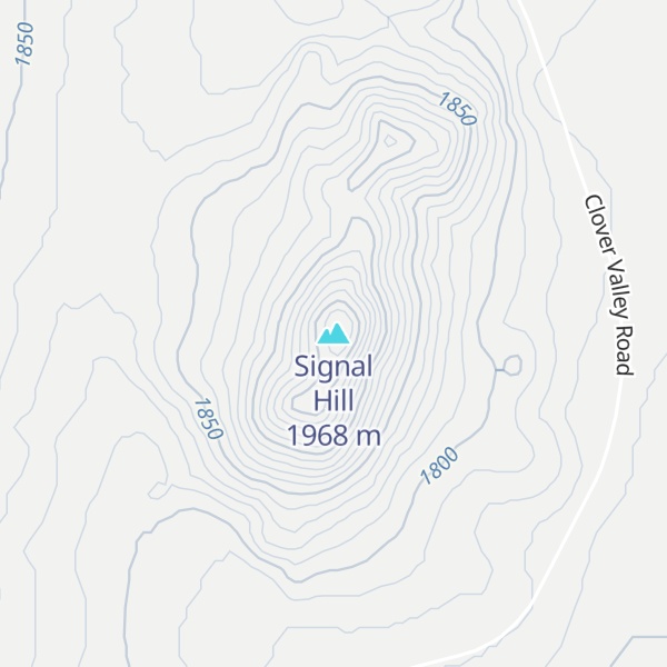 Map of Signal Hill