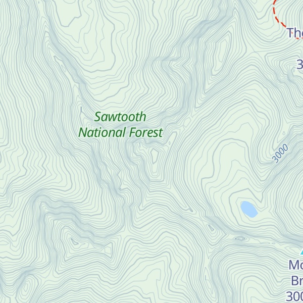 Map of Mount Limbert