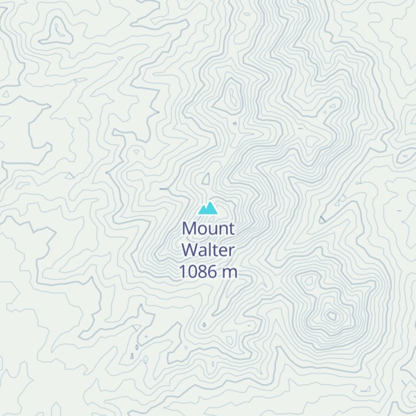 Map of Mount Walter