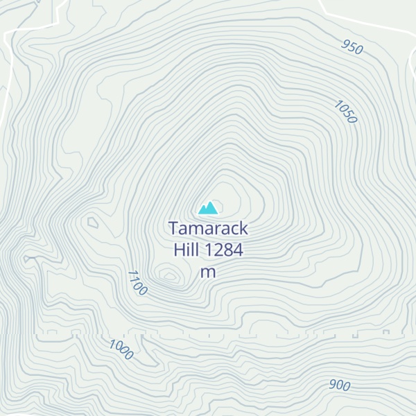 Map of Tamarack Hill