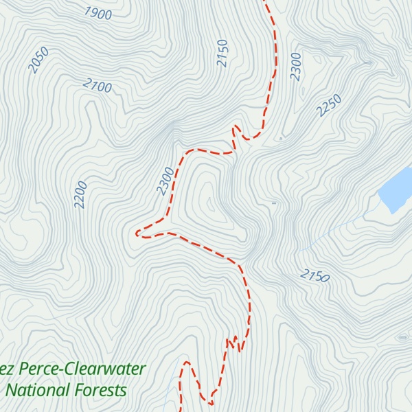 Map of Elk Mountain