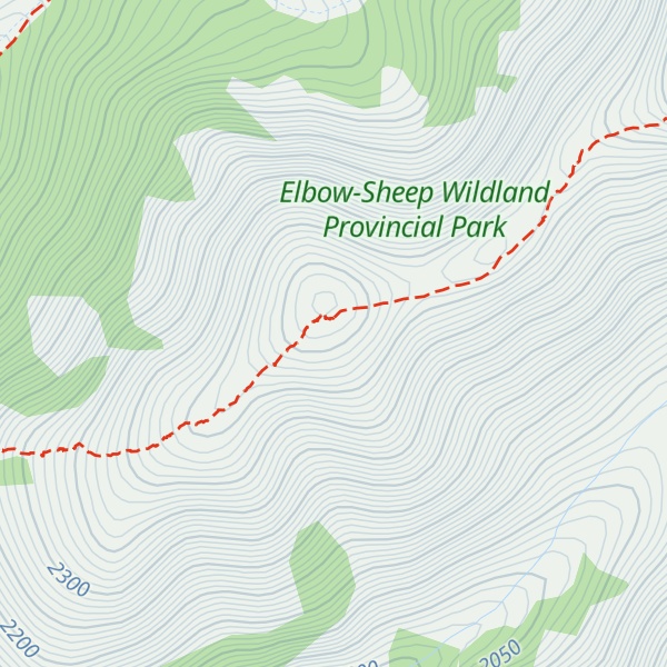 Map of Volcano Peak