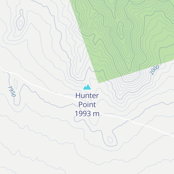 Map of Hunter Point