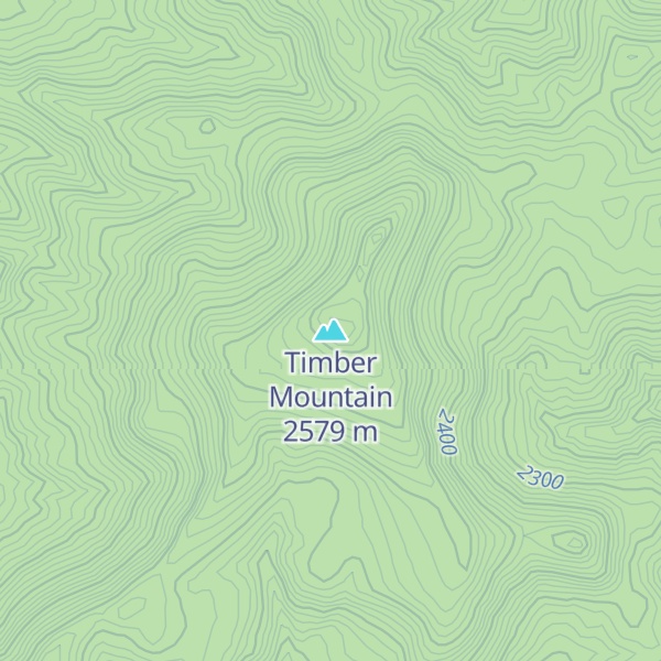 Map of Timber Mountain
