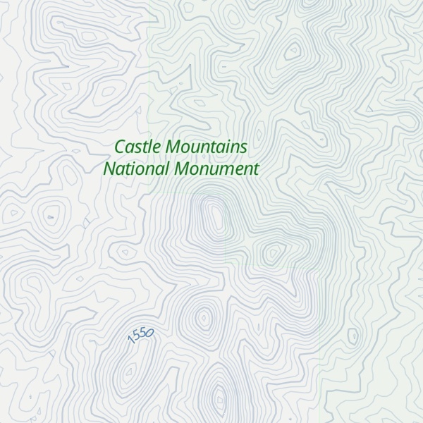 Map of Castle Mountains (HP)