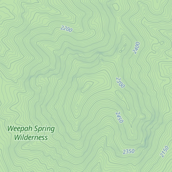 Map of Seaman Range HP