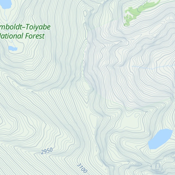 Map of Greys Peak