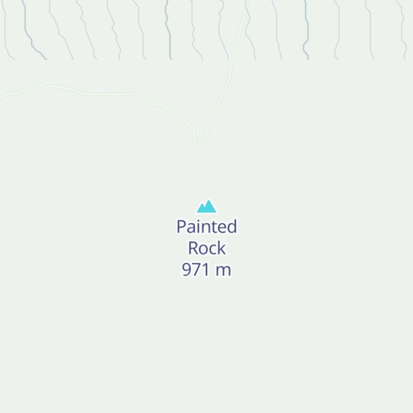 Map of Painted Rock