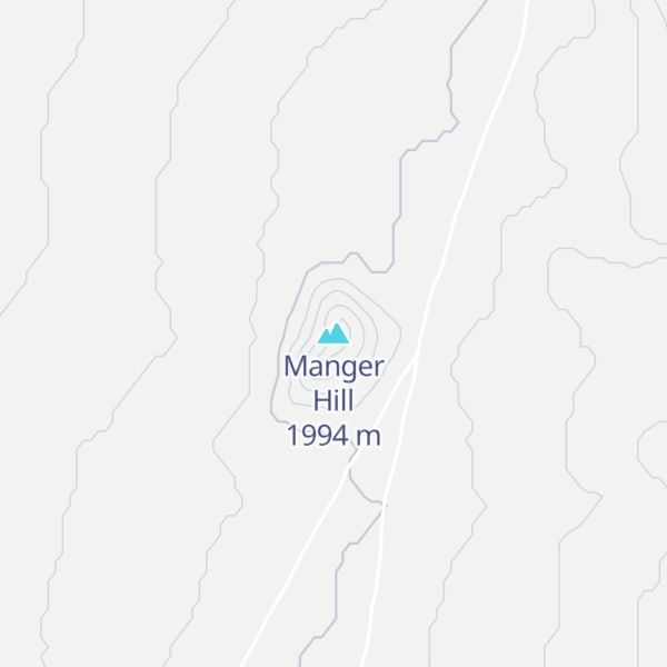 Map of Manger Hill