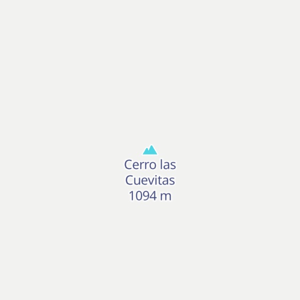 Map of Cerro las Cuevitas