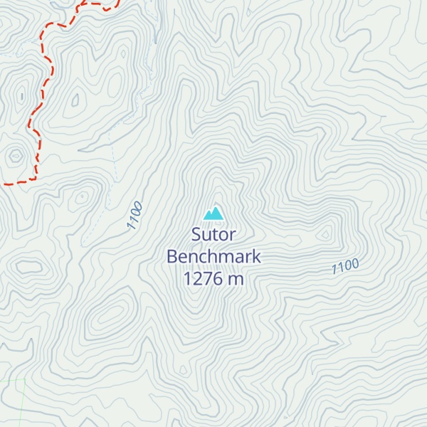 Map of Sutor Benchmark