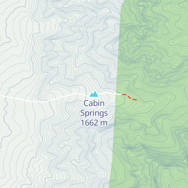 Map of Cabin Springs