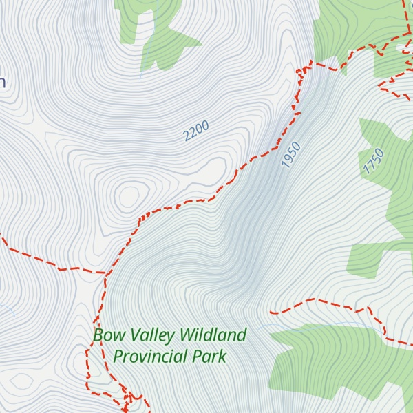 Map of Goat Mountain Peak 3