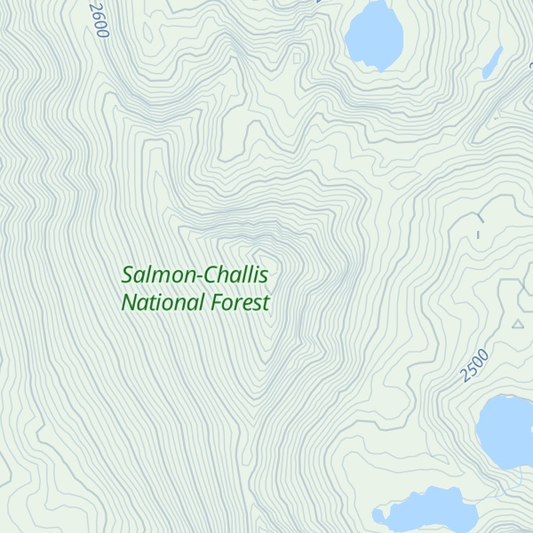 Map of Ruffneck Peak