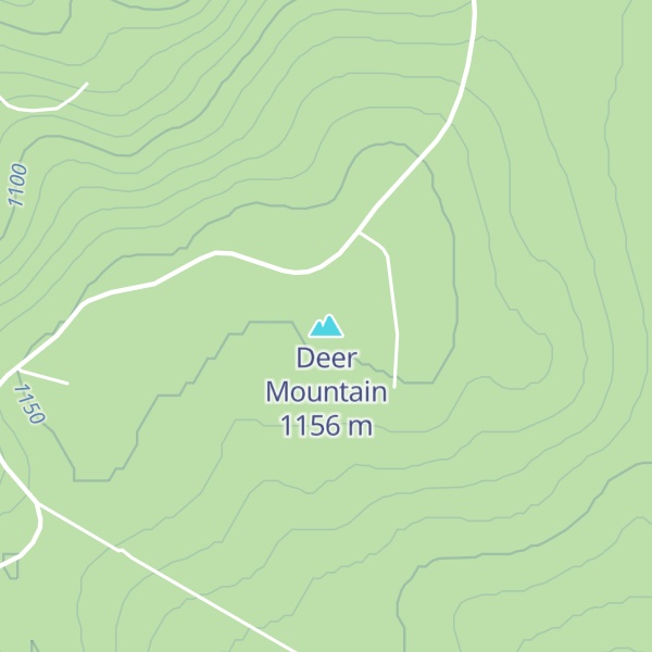 Map of Deer Mountain