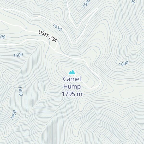 Map of Camel Hump