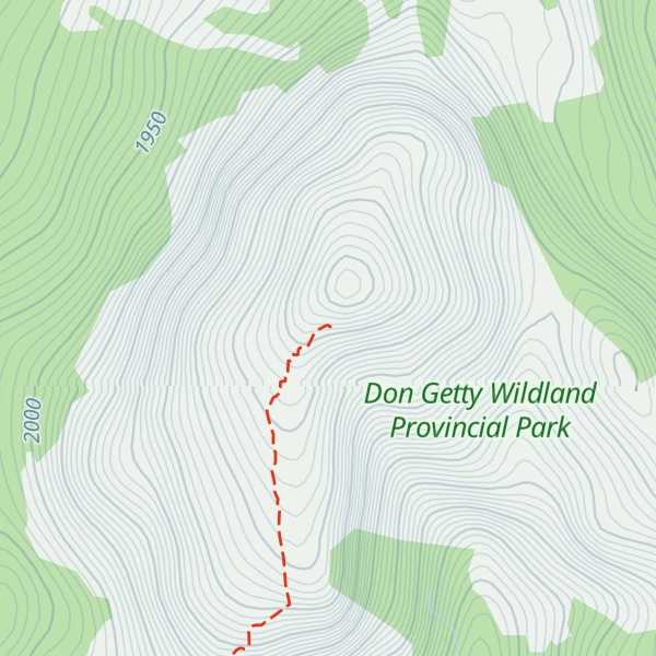 Map of Black Rock Mountain Fire Lookout (disused)
