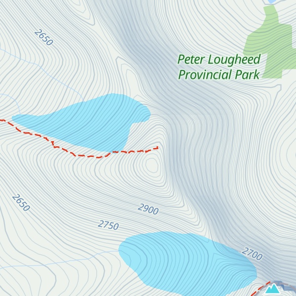 Map of Mount Sarrail