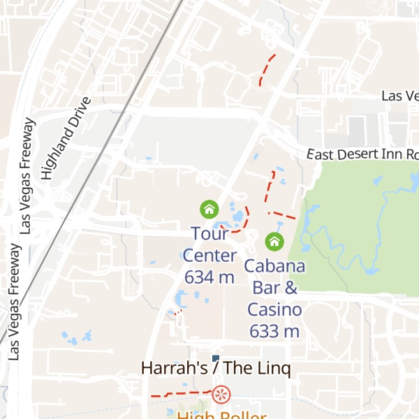 Map of Tour Center