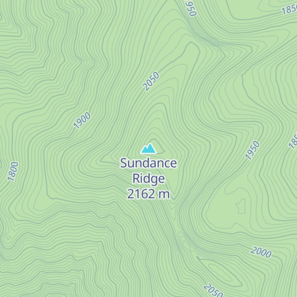 Map of Sundance Ridge