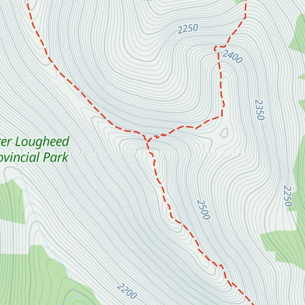 Map of Mount Invincible
