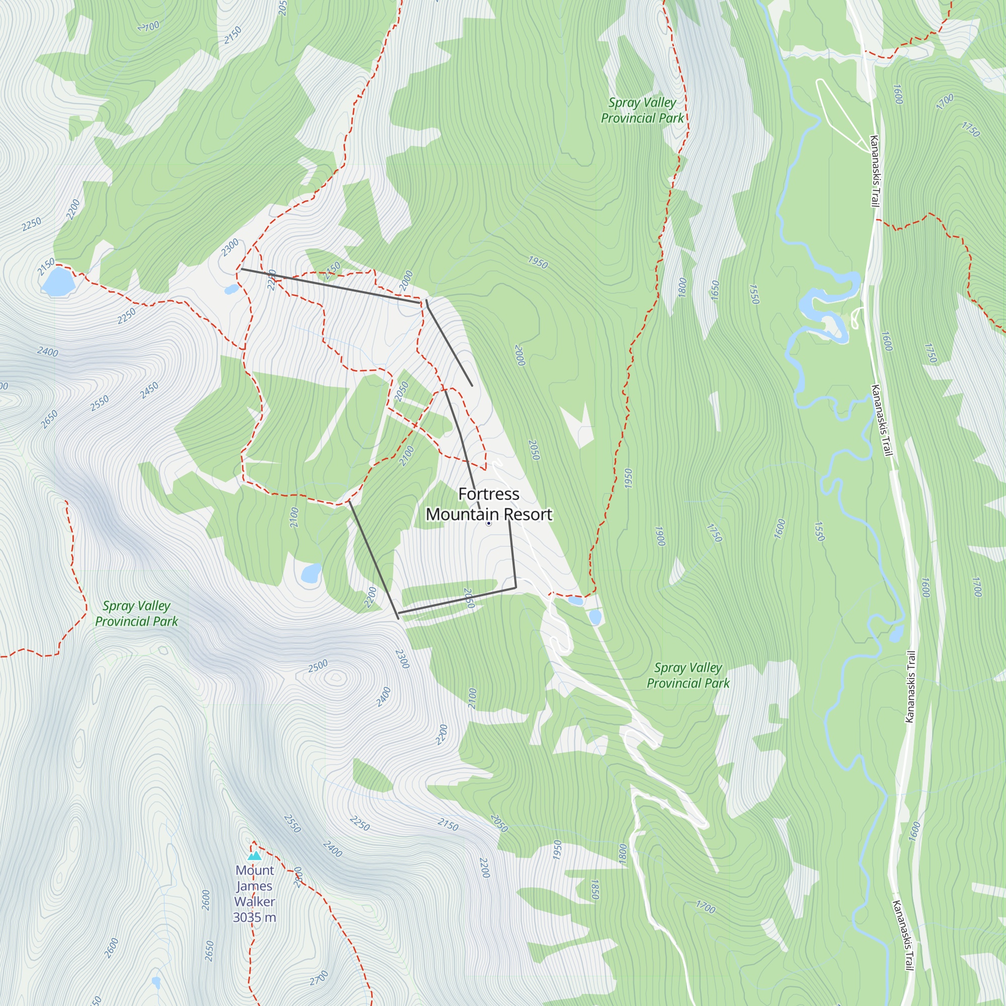 KPOW Lounge map