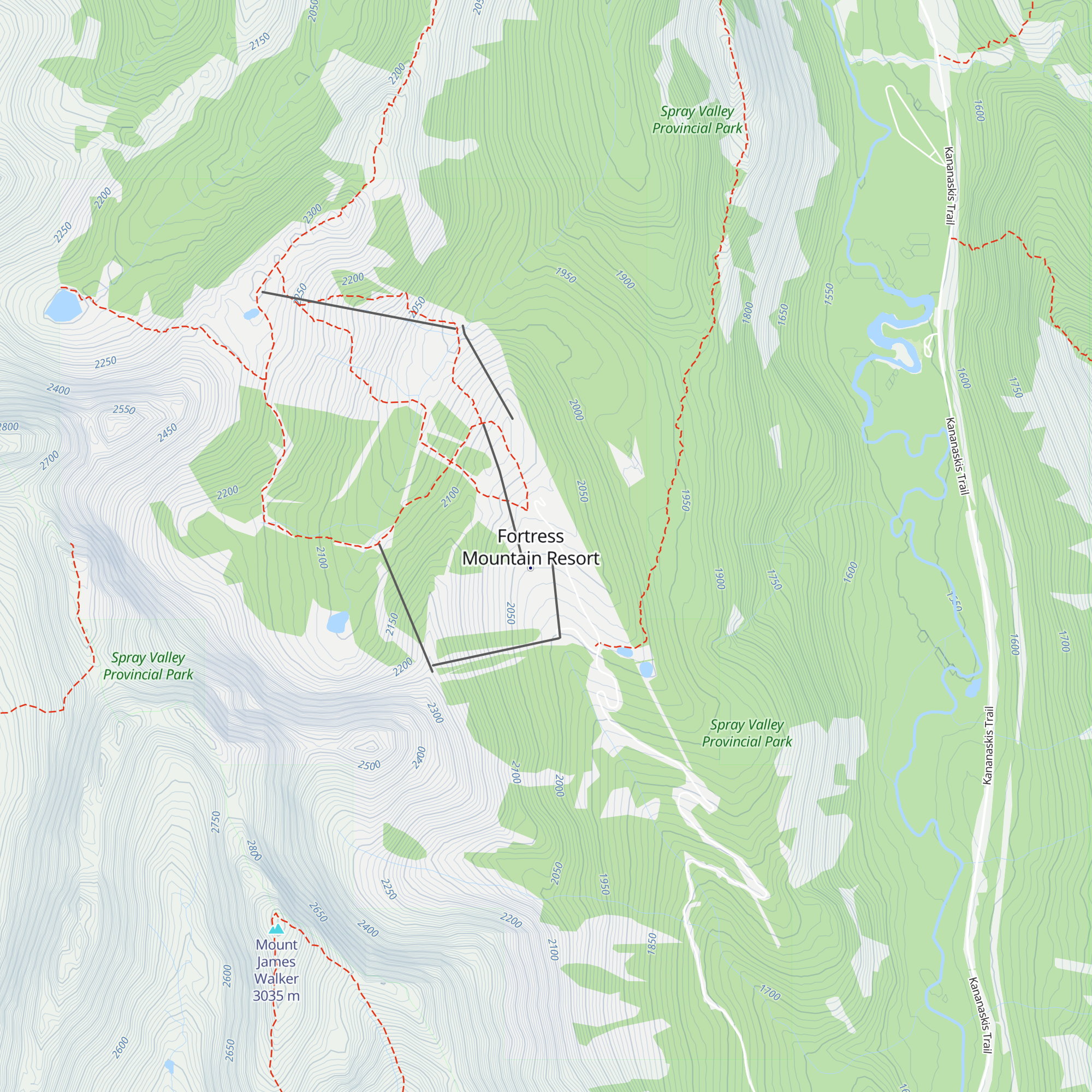 KPOW Lounge map