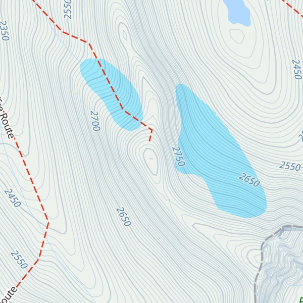 Map of Mount Marlborough