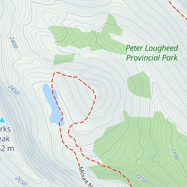 Map of Mount Nomad